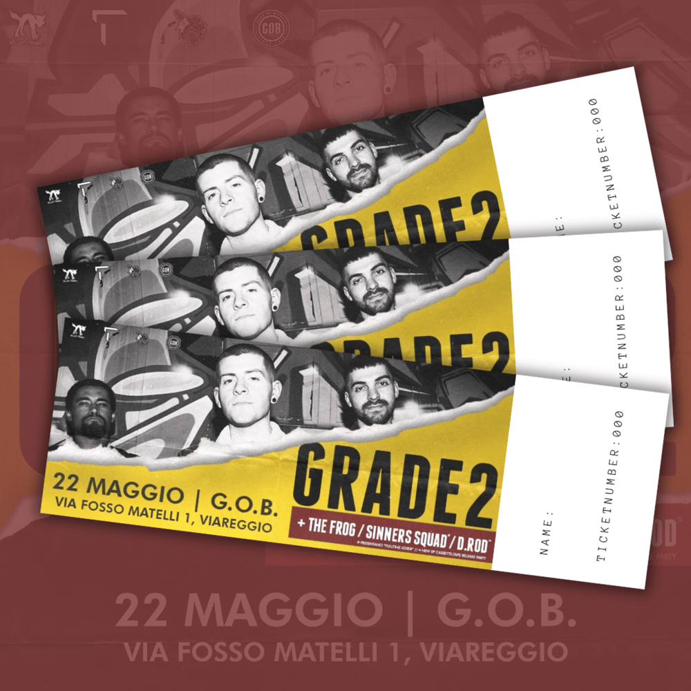 TICKET_Grade2 + guests | 22.05 | Viareggio ( Lu ) 