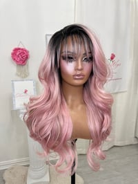 Image 7 of Pastel pink bangs wig (ready to ship)
