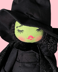 Image 1 of Elphaba Inspired Small Art doll