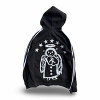 Image 2 of ADI STAR ANGEL BLACK ZIP UP (XS/S)