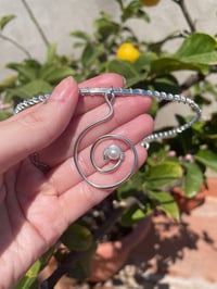 Image 4 of Silver Spiral Choker
