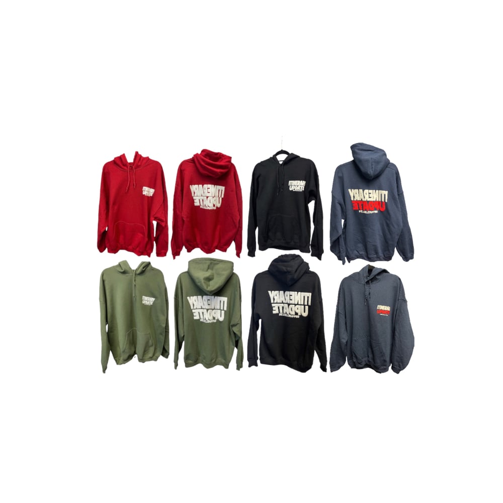 Itinerary Update BIG LOGO Hoodie