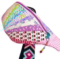 Image 2 of Patchwork Crossbody Fannypack 05