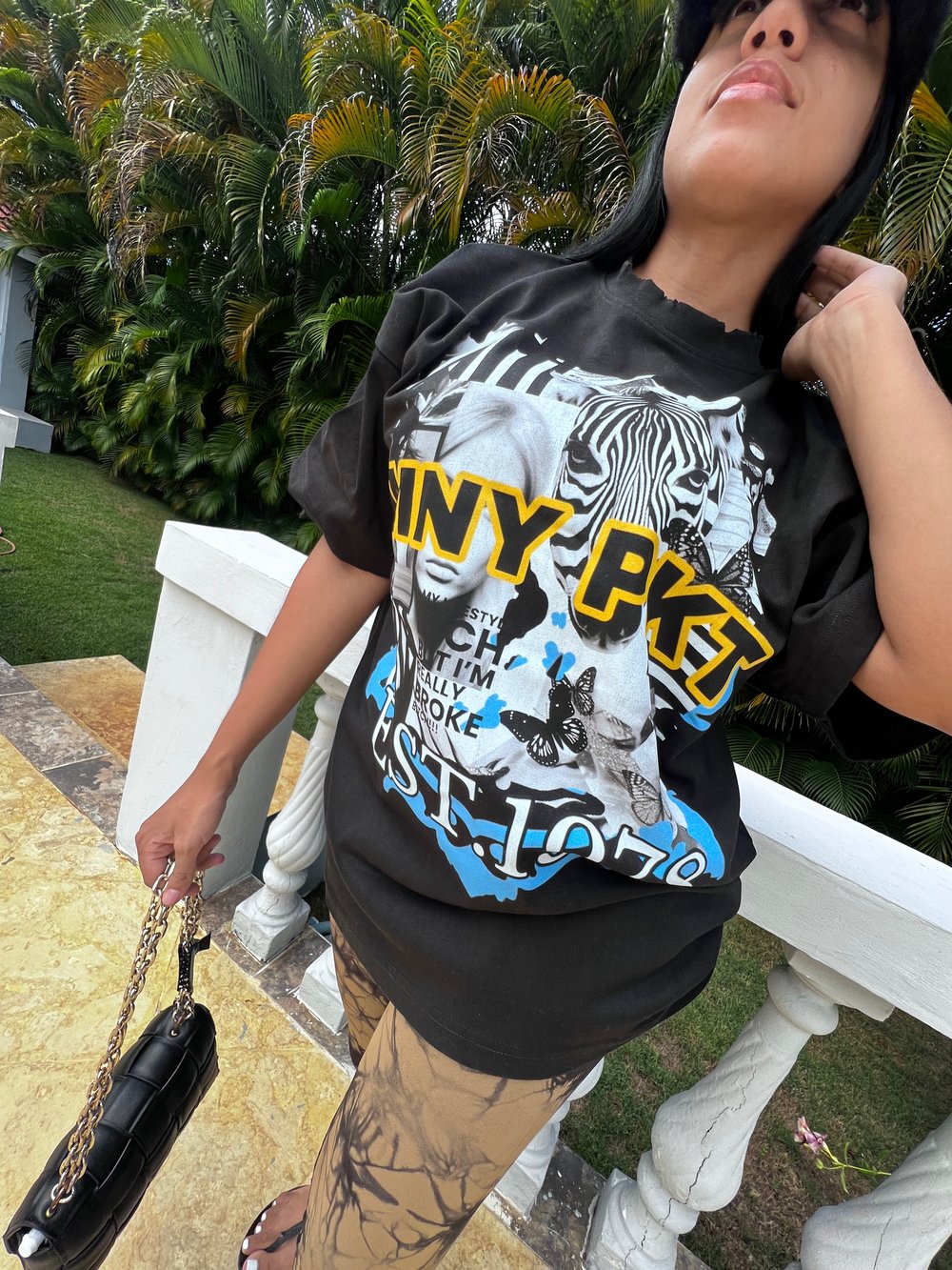 HIGH FASHION TEE//BLACK SHIRT