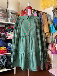 Image 1 of green maxi dress
