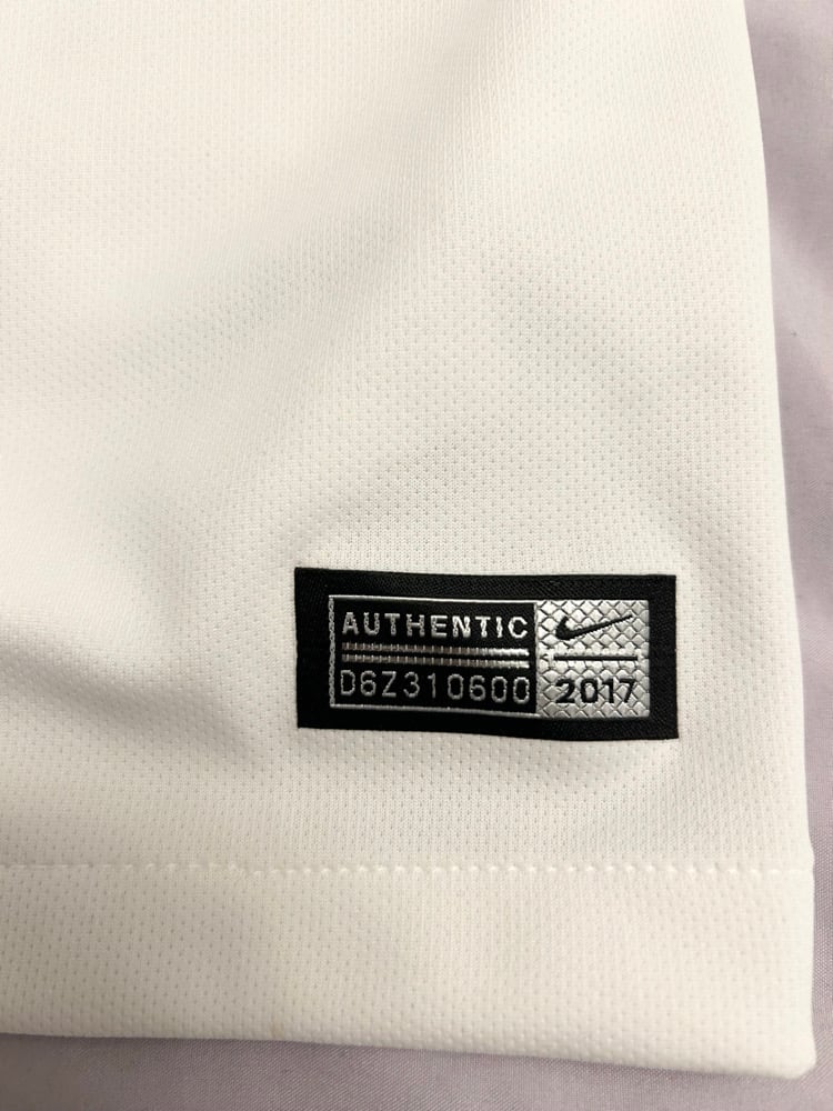 Image of NEW Tottenham Hotspur “DELE 20” 2017/18 Home Shirt + PL patches (S)