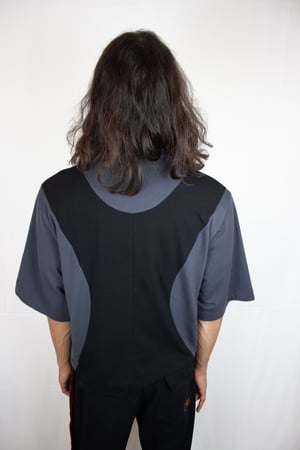 Image of Hypomaèleon - space spedition polo (black/grey)