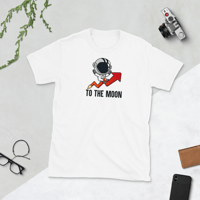 'To The Moon' White Tee  [Limited Quantity]