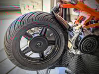 Image 1 of Reckless GY6 Skinny Rear Fender Kit 