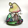 Mushroom Cottage Ornament 