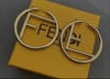 Large Fendi Hoops