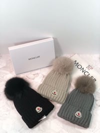 Image 16 of Monclèr Beanie with PomPom