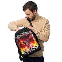 Image 1 of Welcome 2 my hell Minimalist Backpack