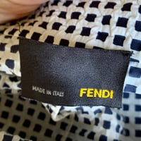 Image 13 of Fendi Checkered Polyamide Dress Small