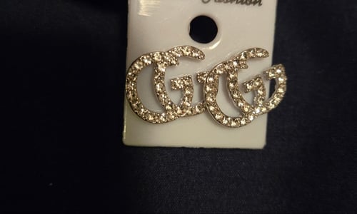 Image of GG Earrings (Regular Silver)