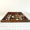 Antique Oak Typeset Tray