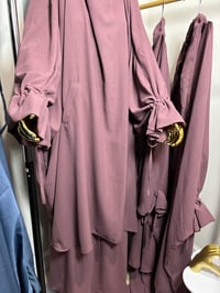 Image 4 of 2PC Dusty Pink Jilbab