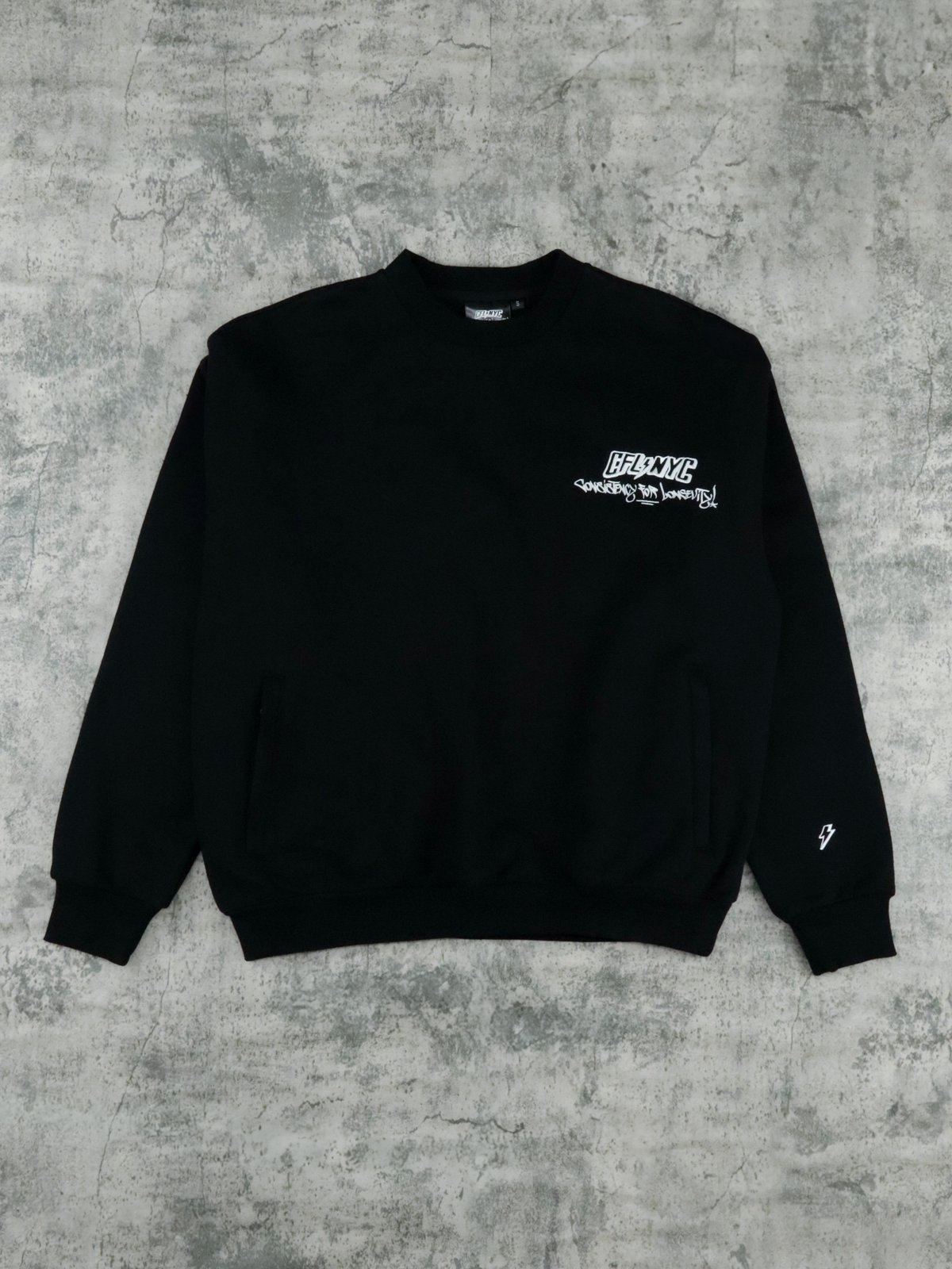 Image of Black Crew Neck