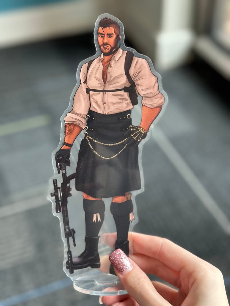 Image of Ghost and Soap 200mm Acrylic Standees