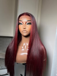 Image 4 of Red Rocker Closure 5x5