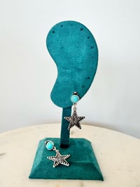 Image 1 of Silver Star Earrings