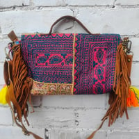 Image 4 of Mini city bag tribal collection purples