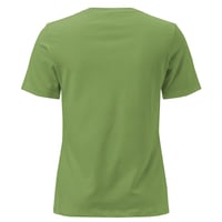 Image 2 of LOVEDCGOGO "PRETTY GIRLS LOVE" OJ/Leaf Green - Women's Relaxed T-Shirt