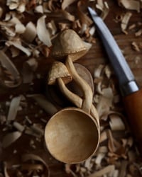 Image 4 of Silver Birch Mushroom Scoop 