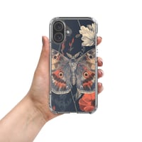 Image 11 of Grunge Goth Style Cottagecore Moth Clear Case for iPhone®