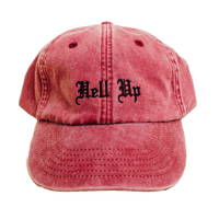 Image 1 of Hell Up Cap Red