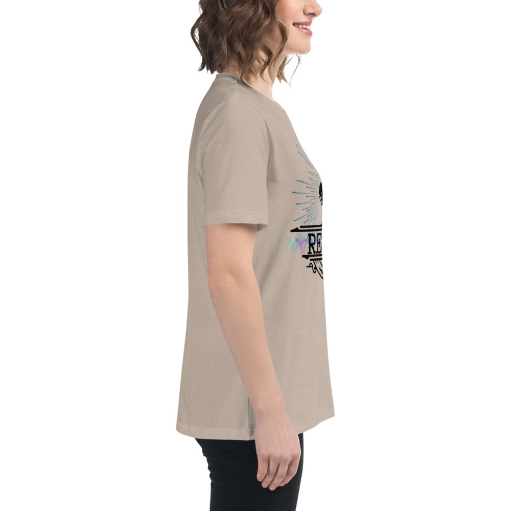 Image of Women's Relaxed T-Shirt Reverb tour tshirt 
