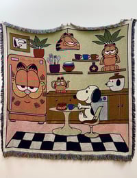 Bootleg Snoopy Kitchen Rug