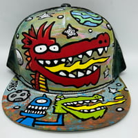 Image 1 of Hand Painted Hat 385
