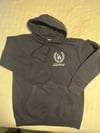 Navy crest hoodie 