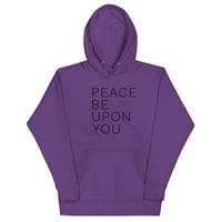 Image 2 of Peace Be Upon You Unisex Hoodie