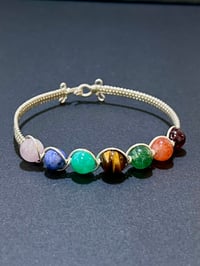 Image 1 of Seven Chakras Rainbow Lucky Bracelet 2