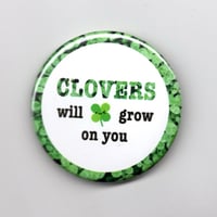 Image 1 of clovers button