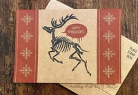 “Happy Horrordays” Holiday Postcards [Seasonal]
