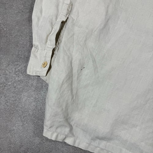 Image of SS 2000 Stone Island Lino Flax Shirt, Size Large