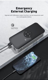 Image 7 of Carsun Portable Rechargeable Tire Inflator 