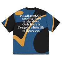 Image 5 of Classic Tee #1 Blue/Gold/Black