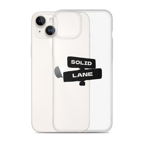 Image of Black Logo iPhone® Case