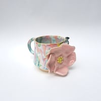 Image 1 of floral mug (confetti)