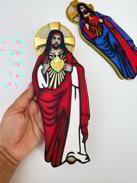 Image 3 of  Sagrado Corazon de Jeus Metal Diecut 