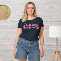 Image 1 of Life Is Short Women’s Organic T-shirt