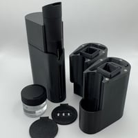 Image 1 of Pivot XL Case Kit - Universal Version | Holds a 5ml jar in base |Carry Q-Tips, Wipes, or more