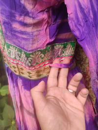 Image 10 of Mykonos Glitter wrap dress Maxi/ Kaftan pink 8-12uk