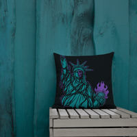 Image 1 of DEAD LIBERTY PREMIUM PILLOW