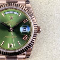 Image 3 of Rolex Daydate - Oro Rosa e Smeraldo