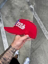 Image 4 of  BIG TEXAS RED TEXAS RANGERS CUSTOM FITTED CAP